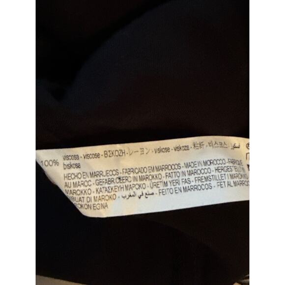 ZARA Spaghetti Strap Satin Fringe Dress Size M Bloggers Fave Holiday New - Picture 9 of 10